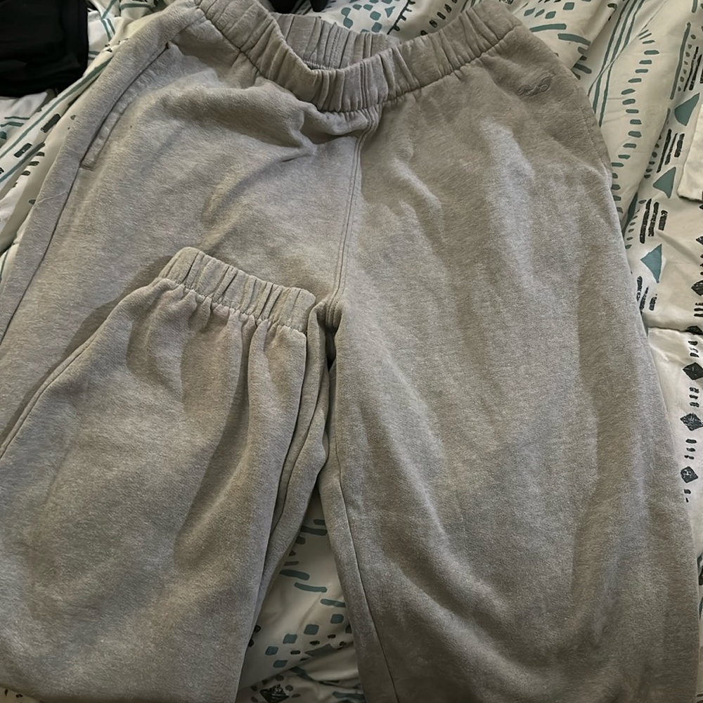 Grey Sweatpants -Hollister XS